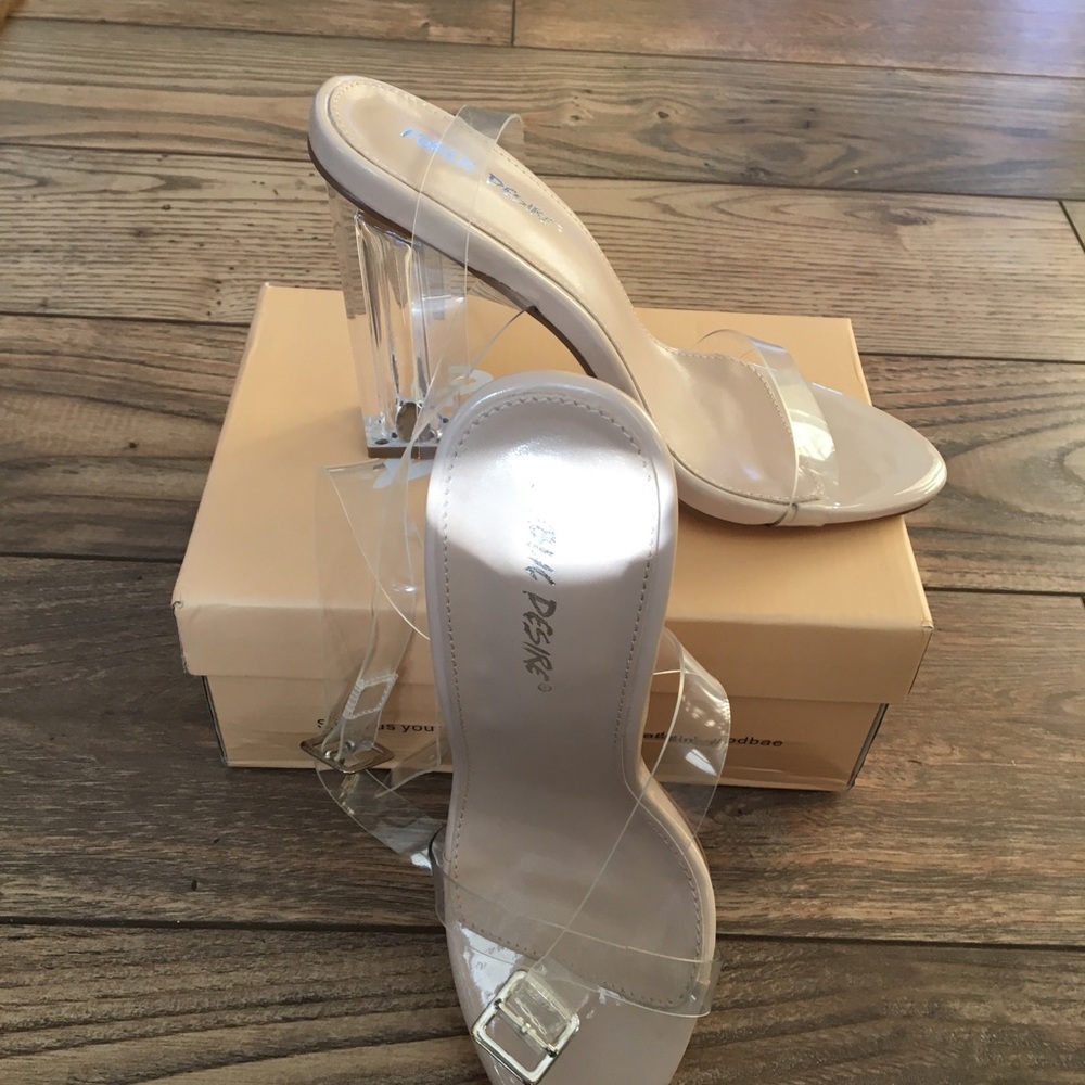 NEW! 🎉 Public Desire Clear Sandals!
